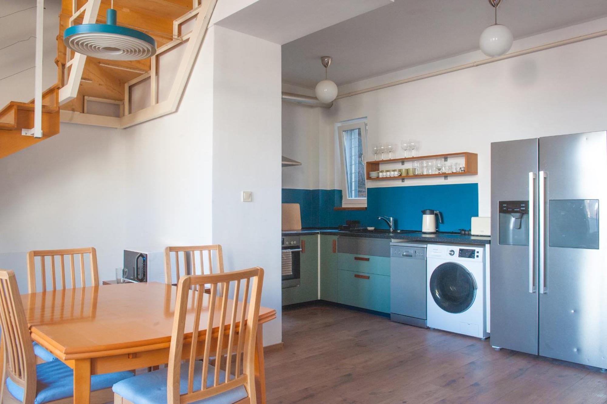 Spacious 2 Story Loft W Balcony Near Opera, Andrassy Budapest Exterior foto
